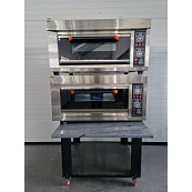 Double electric pizza oven 77x77cm - Ital Form 2