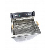 Deep fryer 30 liters with drain tap and stand - Ital Form 3