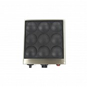 Mini pancake maker 9 pieces Ø8cm 3