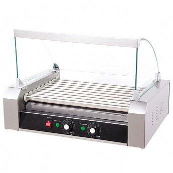 Hot Dog machine with 9 rollers for baking - Ital Form