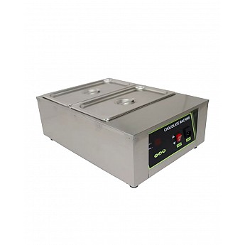Chocolate tempering device with two bowls - Ital Form