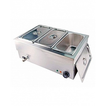 Chocolate tempering device with three bowls - Ital Form