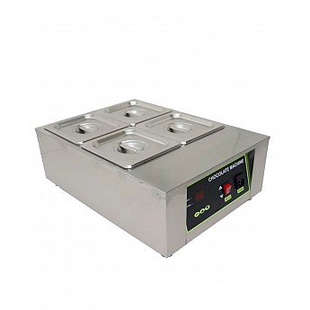 Chocolate tempering device with four bowls - Ital Form