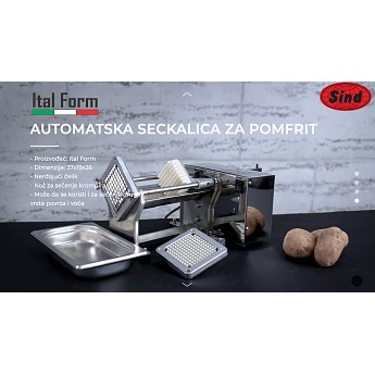 Automatska seckalica za pomfrit - Ital Form 2