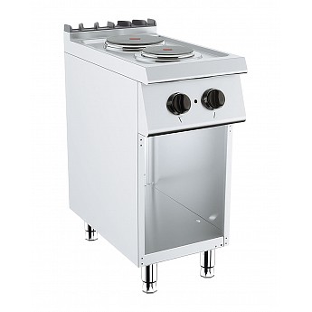 Electric stove with two hobs and stand G7K100E-W - GM