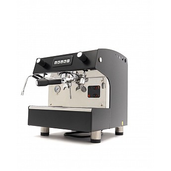 Espresso machine with one piston