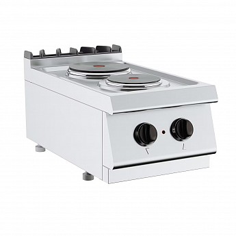 Electric boiling top with two burners - GM