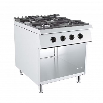 Gas stove with four hotplates G9K200G-W - GM