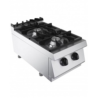 Gas boiling top with two burners - GM