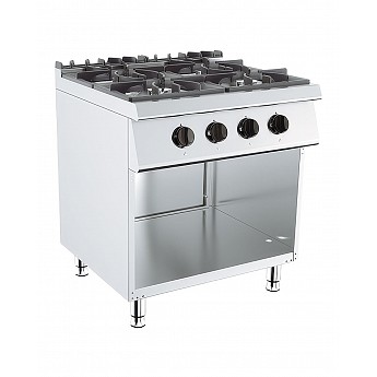 Gas stove with four hotplates G7K200G-W - GM