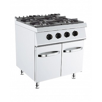 Gas stove with four hotplates and the door G7K200G - GM