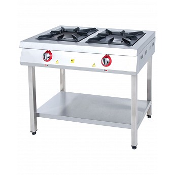 Gas stove with stand and shelf at the bottom SSKF-1060