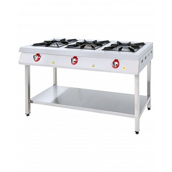 Gas stove with stand and shelf at the bottom SSKF-1560