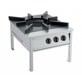 Gas range with three rings GRCY028 - GM