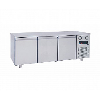 Refrigerated Pizza Prep Table Freezer 186.5x70 - GM