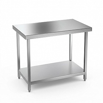 Inox work table 900x600x850mm