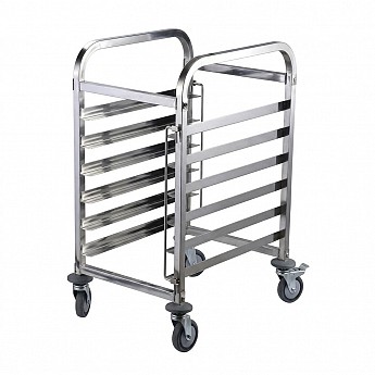 GN Trolley 6 shelves 380x550x950mm