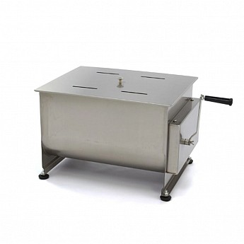 Manual meat mixer with two axels 50 liters