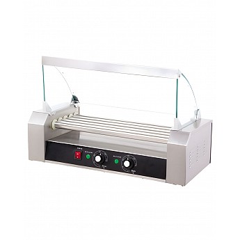 Sausage Roller Grill with Glass Protection PK5-G - Ital Form