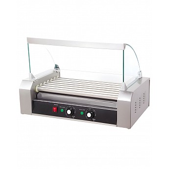 Sausage Roller Grill with Glass Protection PK7-G - Ital Form