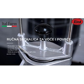 Ručna seckalica za voće i povrće - Ital Form 2