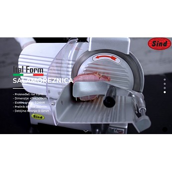 Salami cutter Ø275 mm - Ital Form 2