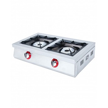 Countertop Gas Stove 2 Burners SSLOS-2 - Ital Form