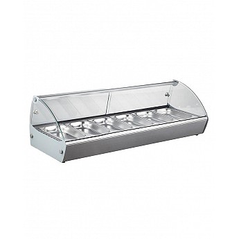 Hot showcase 112x42cm SR-6 - Ital Form