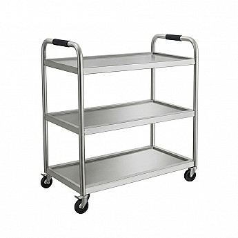 Triple-deck serving trolley 900x500x900mm