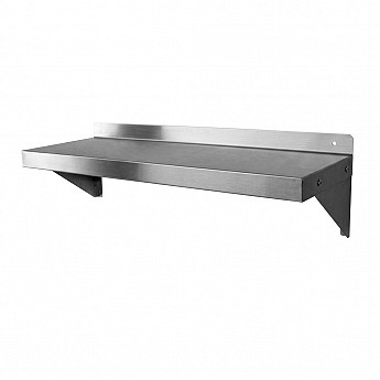 Wall shelf with one deck 1200x300x300mm
