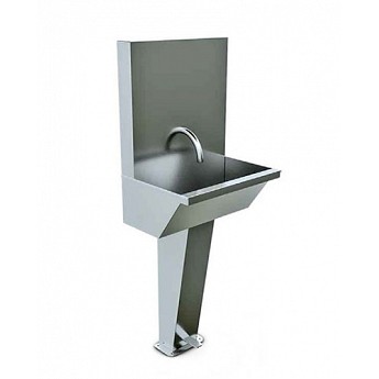 Wall sink with foot control - Sind