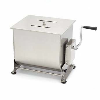Manual meat mixer with tilting bowl - 40 liters
