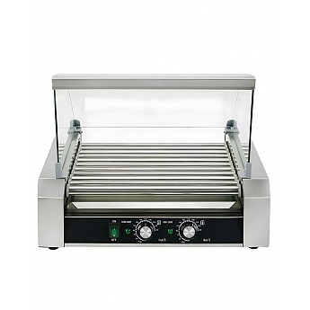 Sausage Roller Grill with Glass Protection PK11-G - Ital Form