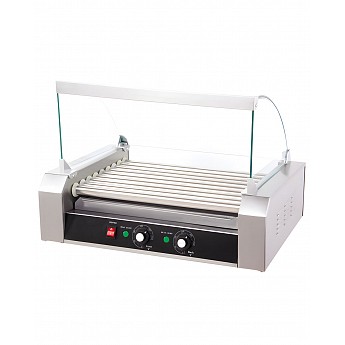 Sausage Roller Grill with Glass Protection PK9-G - Ital Form