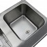 Deep fryer 2x16L with drain tap and stand 8