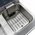 Deep fryer 2x16L with drain tap and stand 10