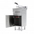 Deep fryer 1x16L with drain tap and stand 13